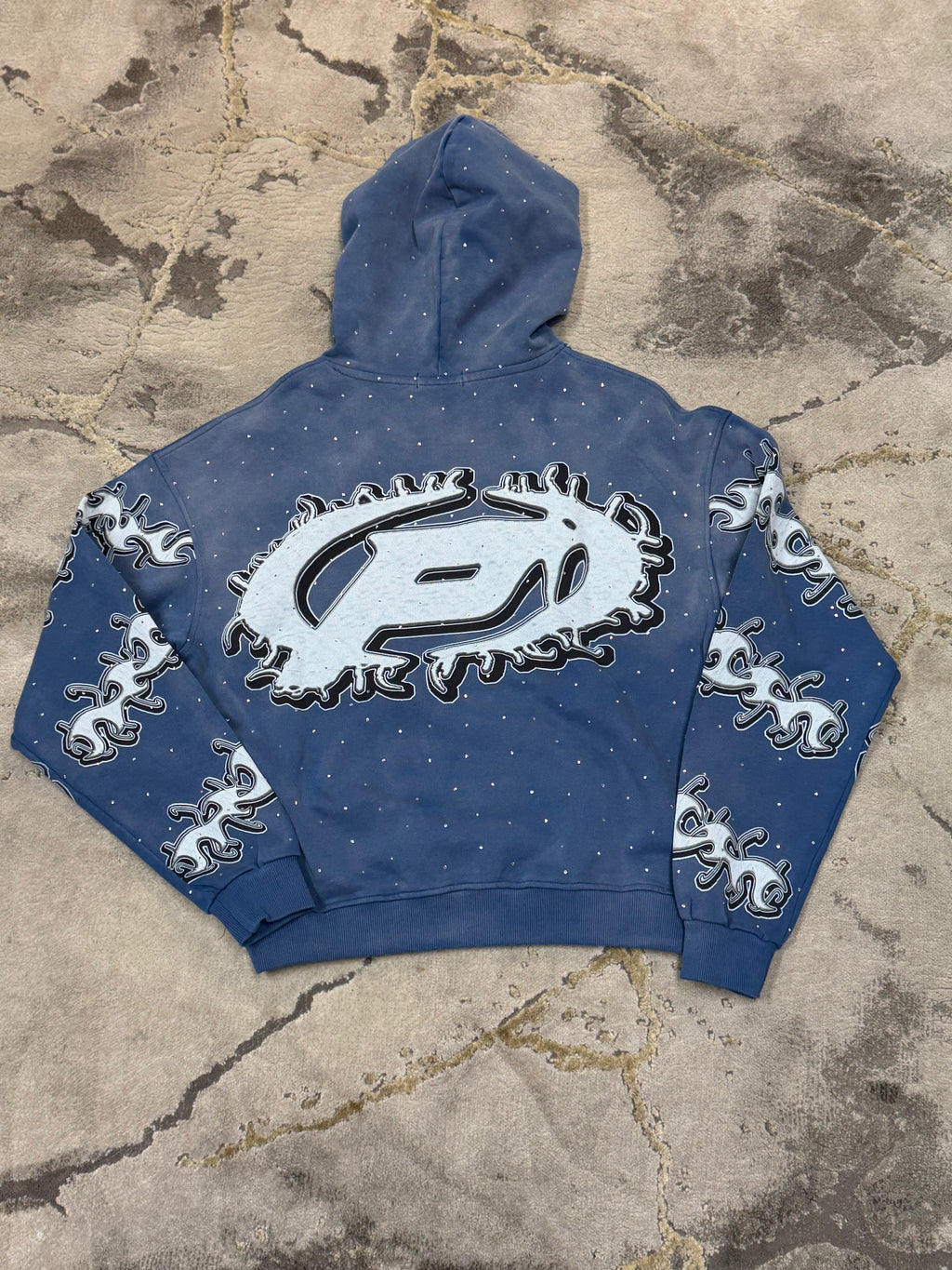 Prestige Flame Hoodie (Blue)