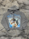 Mixed Emotion Grey “Rhinestone“ Hoodie