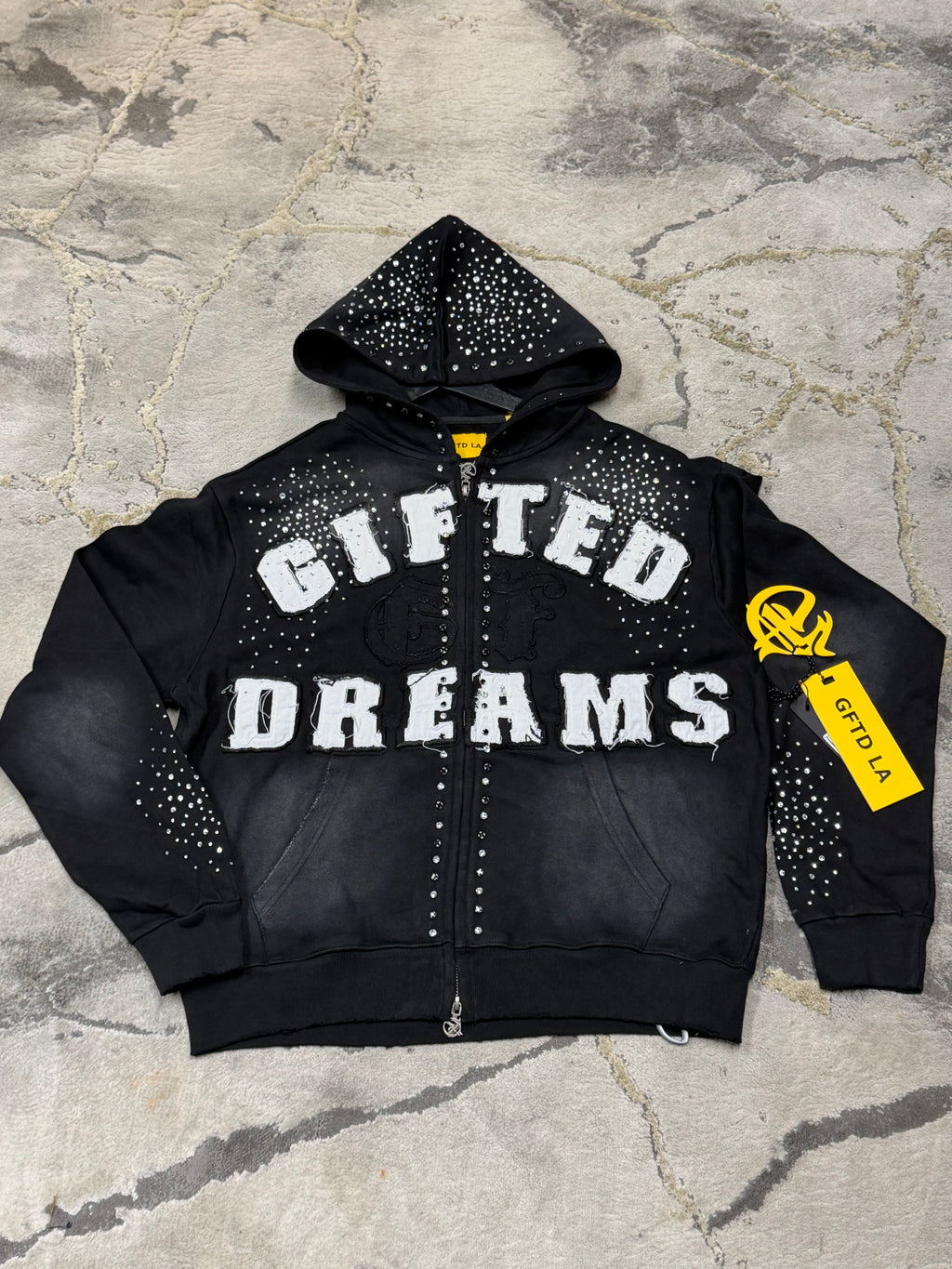 Gifted LA IVERSON HOODIE BLACK