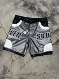 Forever Situated Leather Shorts (Black)
